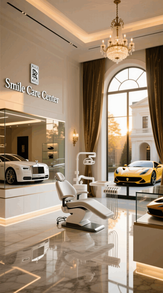 car dealerships dentist real estate sales